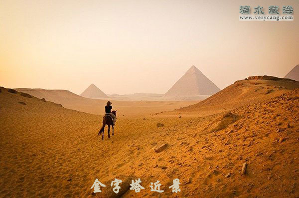 埃及金字塔近景